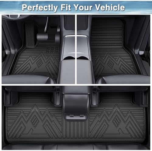 Mixsuper Floor Mats for Genesis G70 AWD 2019-2026（No RWD - Image 3