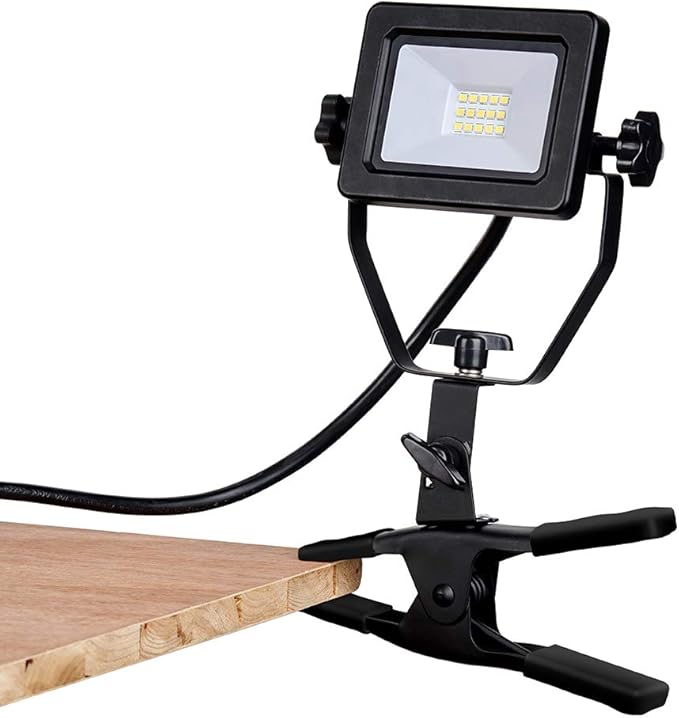 1200 Lumens Portable LED Clamp Work Light by ZONEINDUSTRYCORP