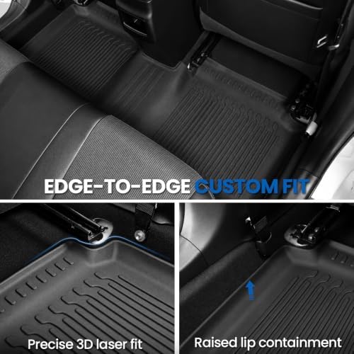 Floor Mats for Toyota Corolla 2014-2019 Sedan Only, w/Cargo Mat - Image 4