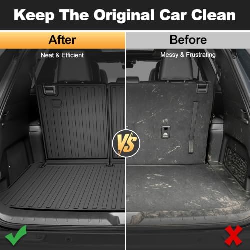 Cargo Mat Fit for Toyota Grand Highlander 2024 2025 2026 with Seat Back Mat - Image 5
