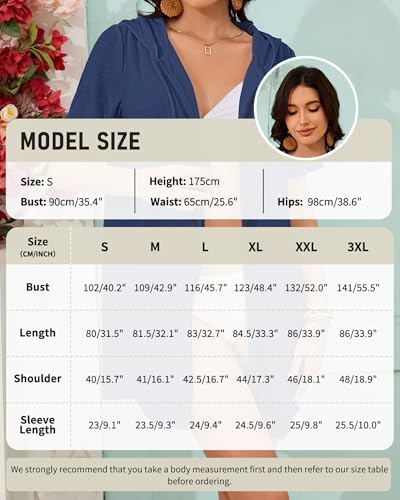 Bsubseach Terry Cloth Swim Cover Up Women Zipper Swimsuit Beach Robes - Image 2