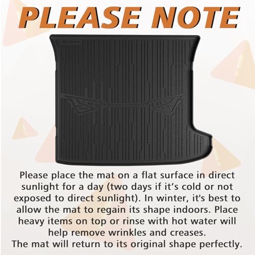 TripleAliners Trunk Mat for 2025-2026 Kia EV6 Accessories (NOT FIT GT) - Image 3