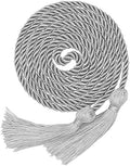 Graduation Cords Sliver Cords for Graduation 2026 Graduation Honor Cords (Silver) by Pseutio