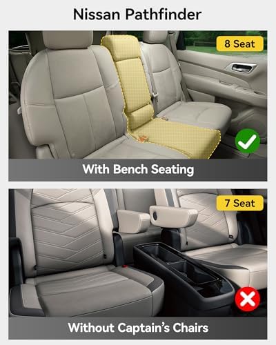 3W Floor Mat & Cargo Mat & Back Mat for Nissan Pathfinder 2022-2026 8 Seats - Image 4