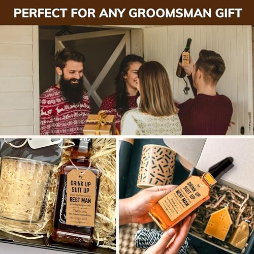 STOFINITY Groomsmen Proposal Tags, 8 Groomsman and 2 Best Man Cards - Image 6