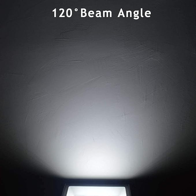 3 Pack 100W LED Flood Light Outdoor, 10000LM Super Bright Security Lights - Image 4