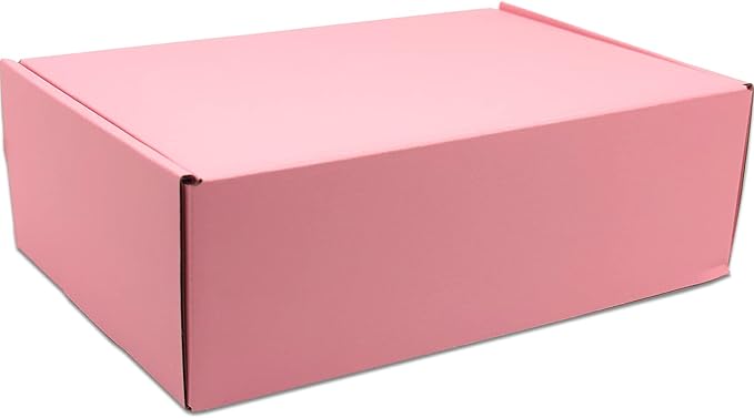 Small Pink Shipping Boxes for Small Business Pack of 25-9x6x3 inches Cardboard - Image 5