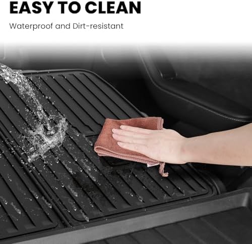 LASFIT Rear Seat Back Mats for Tesla Model Y Juniper 2026 2025 - Image 4