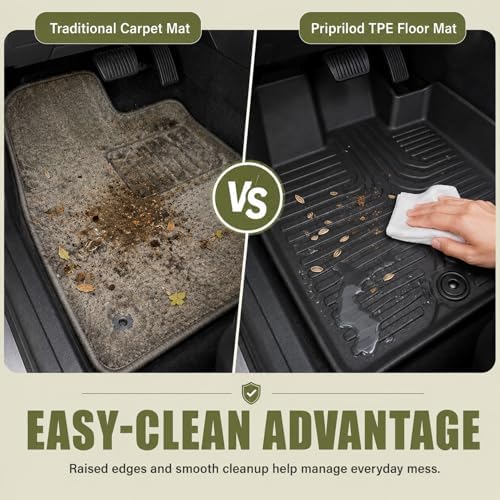 Priprilod Floor Mats Compatible with Toyota Camry 2007-2011 - Image 7