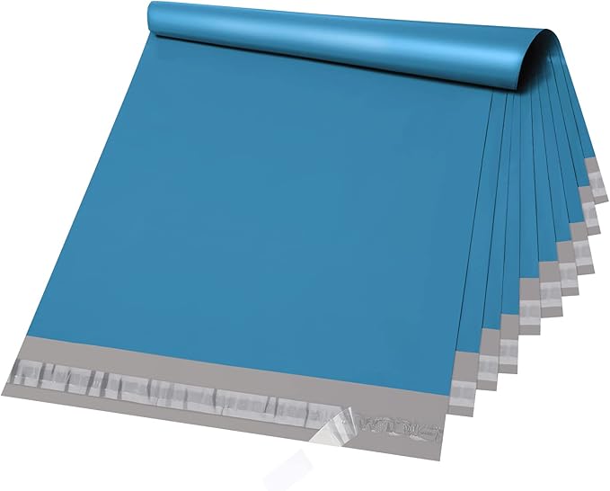Metronic Large Poly Mailers 19x24 100Pcs, Strong Adhensive Shipping Bags by METRONIC