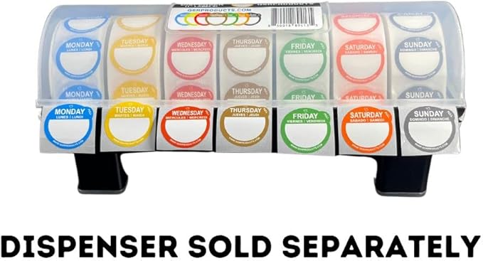 QSRProducts Removable Day Label - Image 5