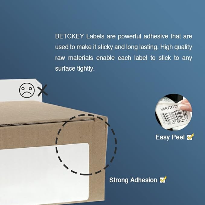 BETCKEY - Compatible Large Address Labels Replacement - Image 5