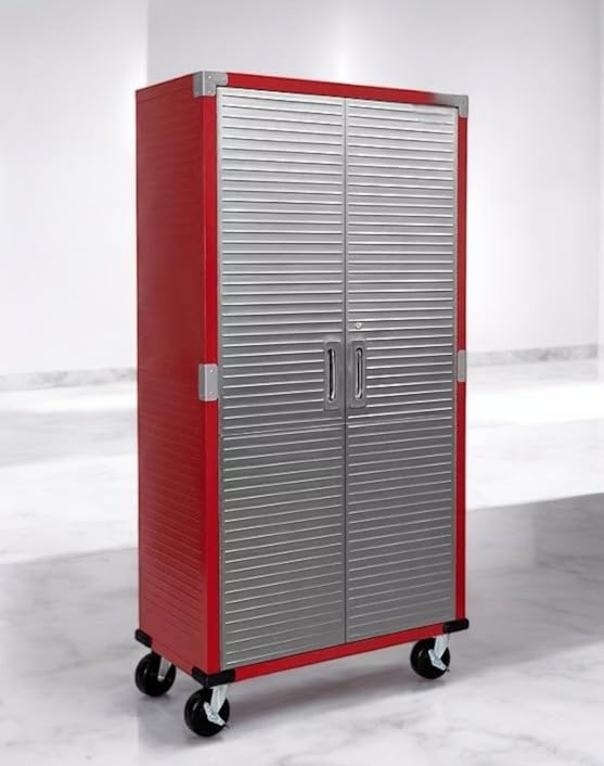 Heavy Duty Storage Solid Stainless Steel Cabinet by Unknown