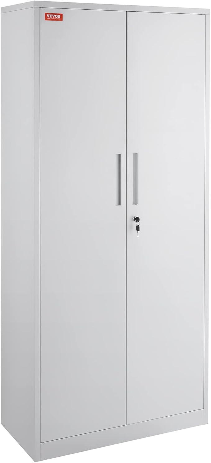 VEVOR Metal Storage Cabinet, Steel Locking Storage Cabinet - Image 9