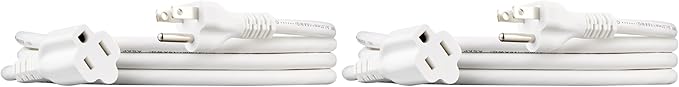 Amazon Basics Extension Cord, 13 Amps, 6 Foot by AmazonBasics