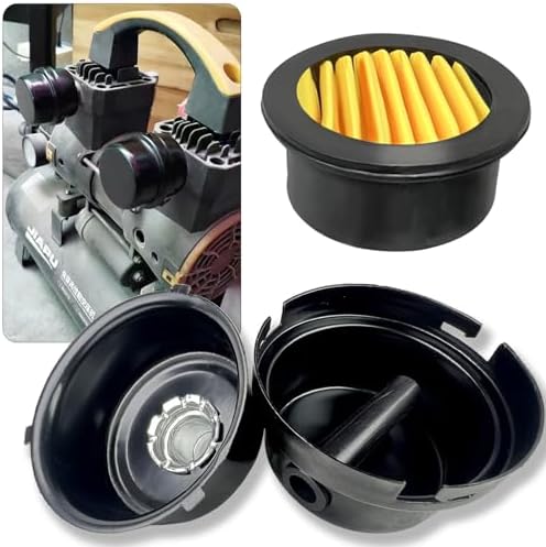 2 Pcs 1/2" Thread Air Compressor Silencer Filter, 20mm Metal Noise Muffler, Intake Filter Replacement for Generators, Blowers, Exhaust Ports, Air Compressor Parts - Image 5