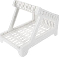 Convenient Plastic Shipping Label Rack by Unknown