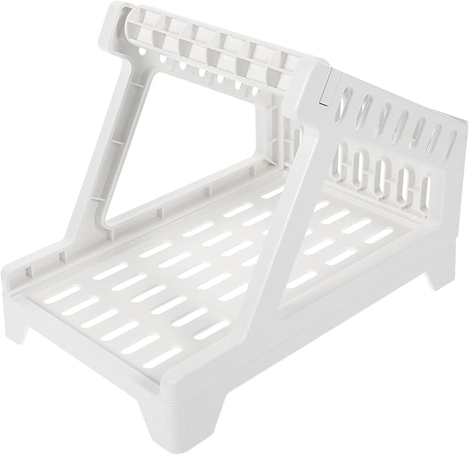 Convenient Plastic Shipping Label Rack by Unknown