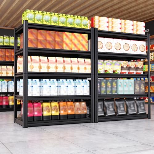 Heavy Duty Metal Garage Shelving Unit 5-Tier 71.2" H x 35.4" W - Image 5