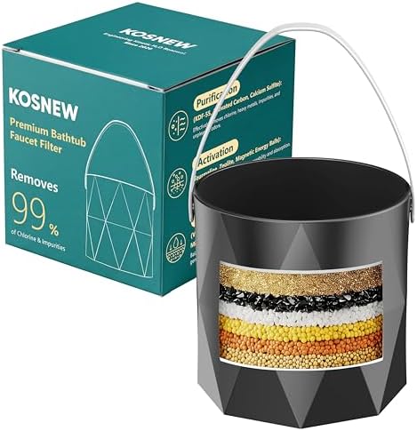 KOSNEW® Bath Faucet Filter, 10-Stage Advanced Shower Water Filter by KOSNEW