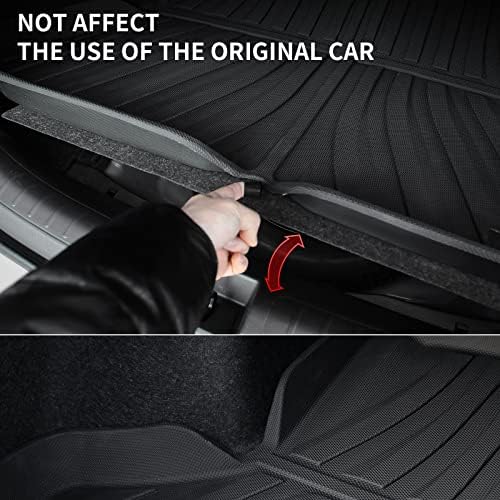 powoq Floor Mats Cargo Mat Compatible with 2022-2026 Honda Civic Sedan - Image 5