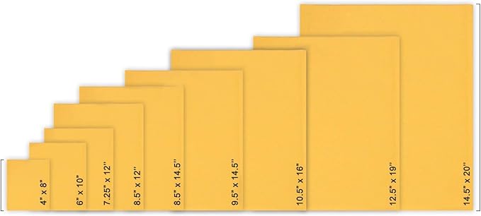 PackageZoom #4 9.5 x 14.5 Padded Envelopes Kraft Bubble Mailer Shipping - Image 2