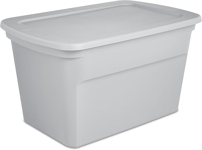 Sterilite 30 Gal Storage Tote, Stackable Bin - Image 2