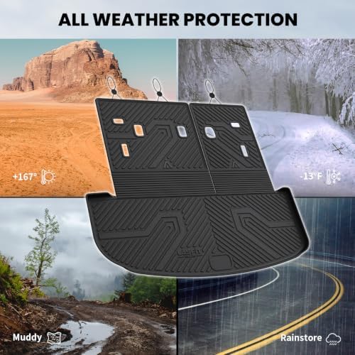LASFIT Cargo Mats for Kia Telluride 2025 2024 2023 2022 2021 2020 - Image 6