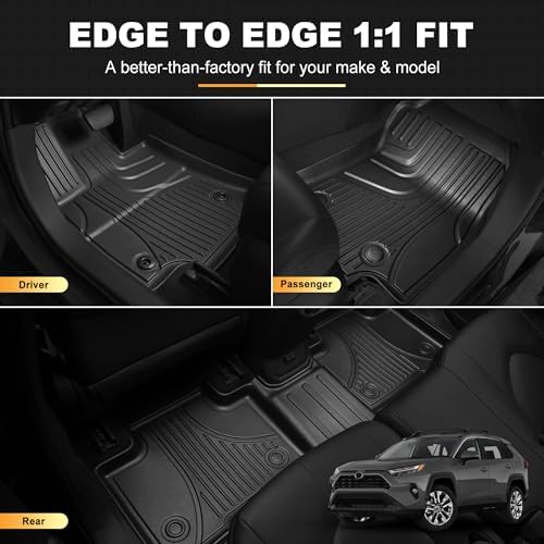 AOMSAZTO Floor Mats for Toyota RAV4 2019-2025 (Not for Hybrid or 2026) - Image 3
