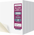 NextDayLabels – 4-1/4" x 11" Rectangular Sticker Labels by NextDayLabels