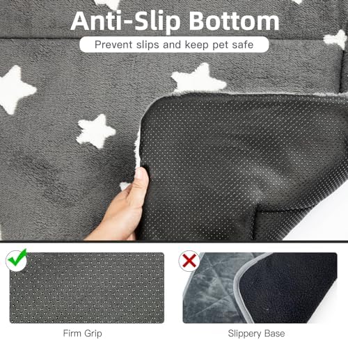 Mora Pets Cat Beds for Indoor Cats Washable Cat Mat Bed Flat Dog Crate Pad - Image 4