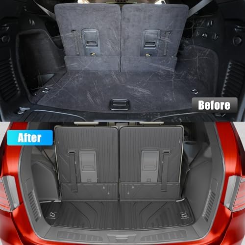 Floor Mats Set (7 PCS) for 2016-2025 2026 Dodge Durango 7-Seater - Image 2