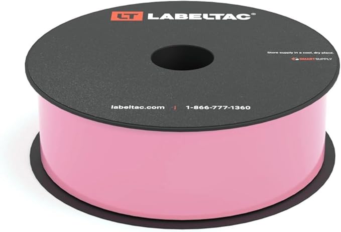 LT4/LT4P/LTPX Label Supply 1.5" x 150' Pink by LabelTac