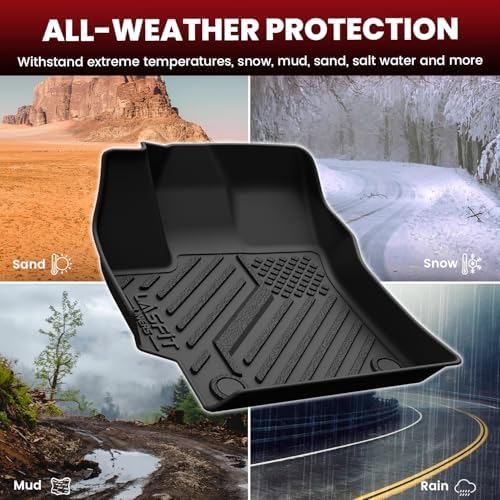 LASFIT Floor Mats & Cargo Mat for 2020-2026 Toyota Corolla Sedan & Hybrid - Image 5