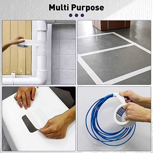 Duct Tape White Heavy Duty Waterproof Duct Tape for Home Repair - Image 2