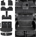 Floor Mats for 2026 2027 Hyundai Palisade 7/8 Seat (Only Gas) by Houclemic