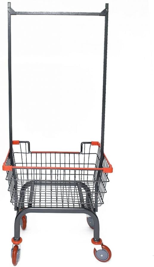 Charcoal Grey with Double Pole Rack by Unknown