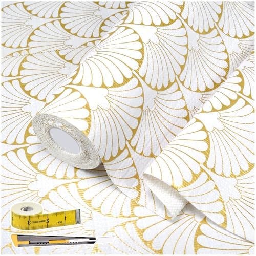 Shelf Liners for Kitchen Cabinets 17in x 20FT, Non Adhesive Cabinet Liner by Kimhan