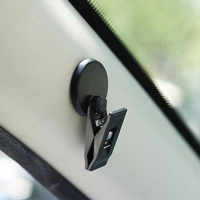 KENANLAN 2Pcs Car Note Pad Holder, Car Notepad Clip, Car Ticket Holder Sucker - Image 3