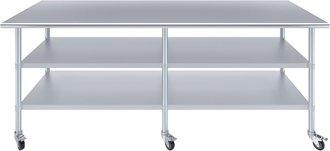 AmGood Stainless Steel Work Table - Image 2
