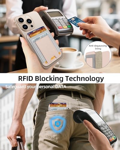 Upgraded for Magsafe Wallet, 7 Card Holder, RFID Blocking, Strongest Magnet - Image 5