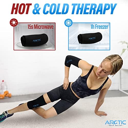Value 2 Pack | Elbow Ice Pack Wrap & Knee Ice Pack Wrap - Image 6
