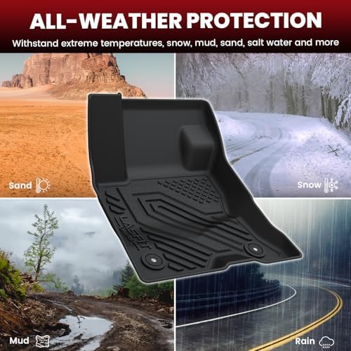 LASFIT Floor Mats for Ford Escape Hybrid 2020-2026(NOT for Gasoline Models) - Image 6