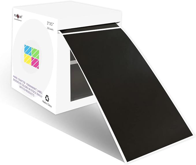 PARLAIM 3 X 5 Inch 250 Per Roll Rectangle Inventory Color Coding Labels by PARLAIM