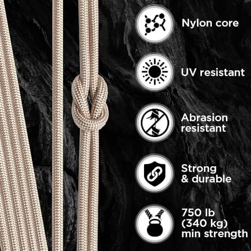 Paracord Rope 550 lb 4mm – Parachute Cord – Utility Camping Rope - Image 3