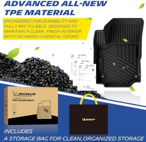 Michelin Vehicle Mats for 2018-2024 Chevy Equinox Gas/GMC Terrain (4 Piece) - Image 7