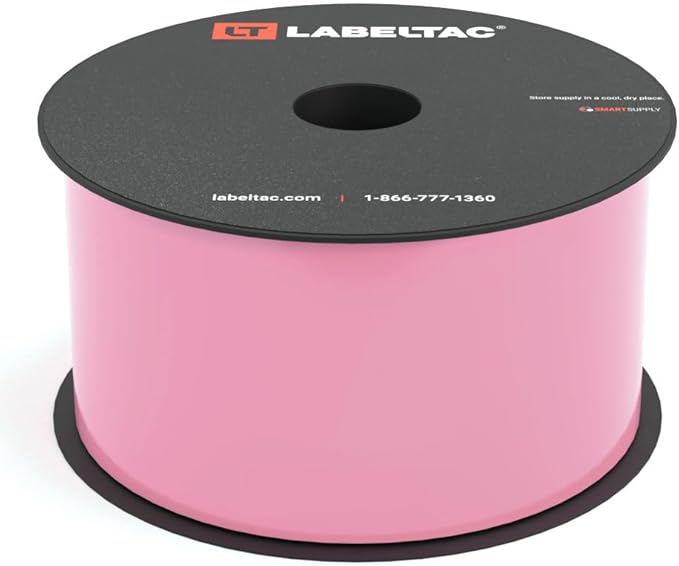 LT4/LT4P/LTPX Label Supply 2.5" x 150' Pink by LabelTac