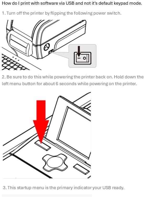 Cute Things & CC VnM4 PRO Safety Sign and Label Maker with LCD Screen and Compact Keyboard. Prints 1" to 4" Vinyl Media and die-Cut Labels. Vinyl Printer Labels - Image 5