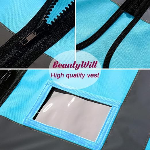 BeautyWill Custom Logo 10/20 Pack Safety Vest Class2 High Visibility Vest - Image 4