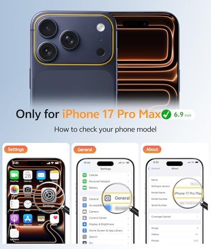 FNTCASE for iPhone 18 Pro Max Case / 17 Pro Max Case, Fit for Magsafe - Image 2